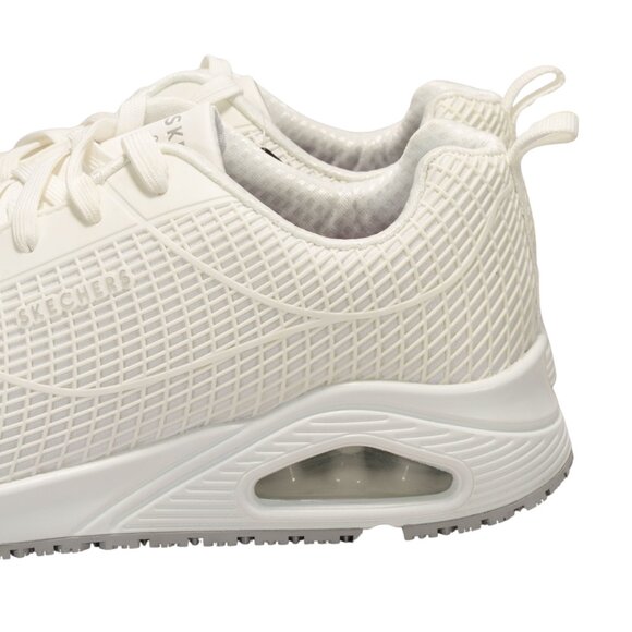 Skechers Work Uno SR Composite Toe Color White Women's Shoes Size 9 B - Medium - Picture 11 of 11